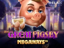 Обложка слота Great Pigsby Megaways в лобби Vavada